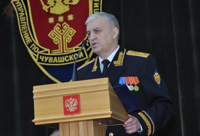 ФХС управленийӗн пуҫлӑхӗ Сергей Софронов генерал-майор