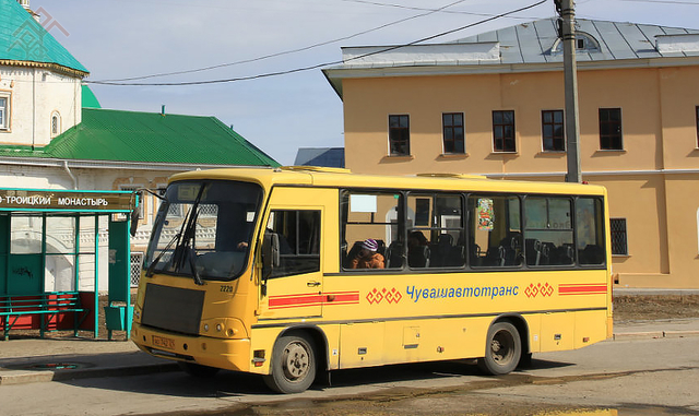 «Чӑвашавтотранс» предприятин автобусӗ