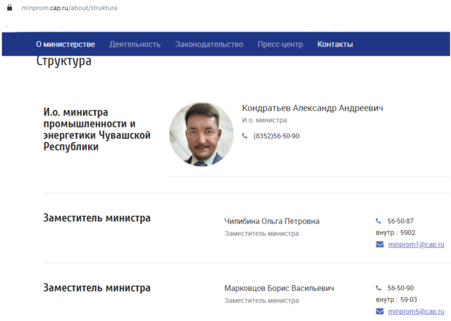 minprom.cap.ru сайтран илнӗ скриншот